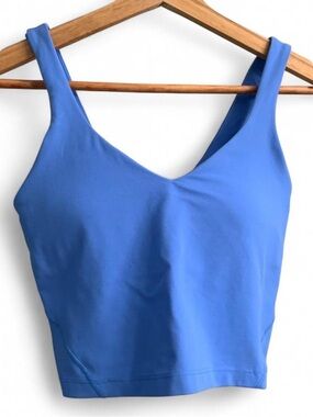 lululemon blue align tank top size 4 #yoga #activewear #lululemon